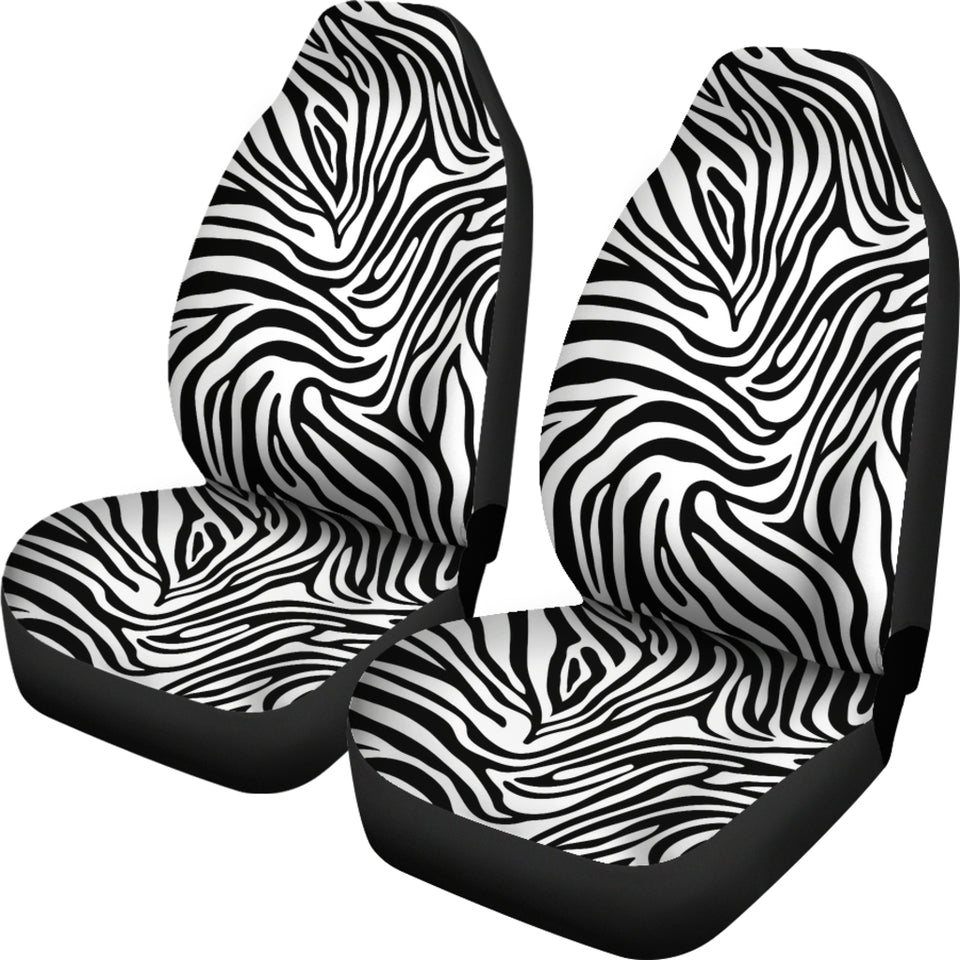 Zebra Skin Pattern  Universal Fit Car Seat Covers