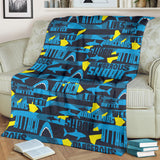 Shark Dangerous Premium Blanket