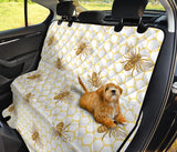 Bee Honeycomb Seamless Design Pattern Dog Car Seat Covers