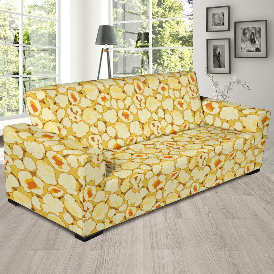 Popcorn Pattern Print Design 04  Sofa Slipcover