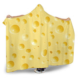 Cheese Texture Hooded Blanket
