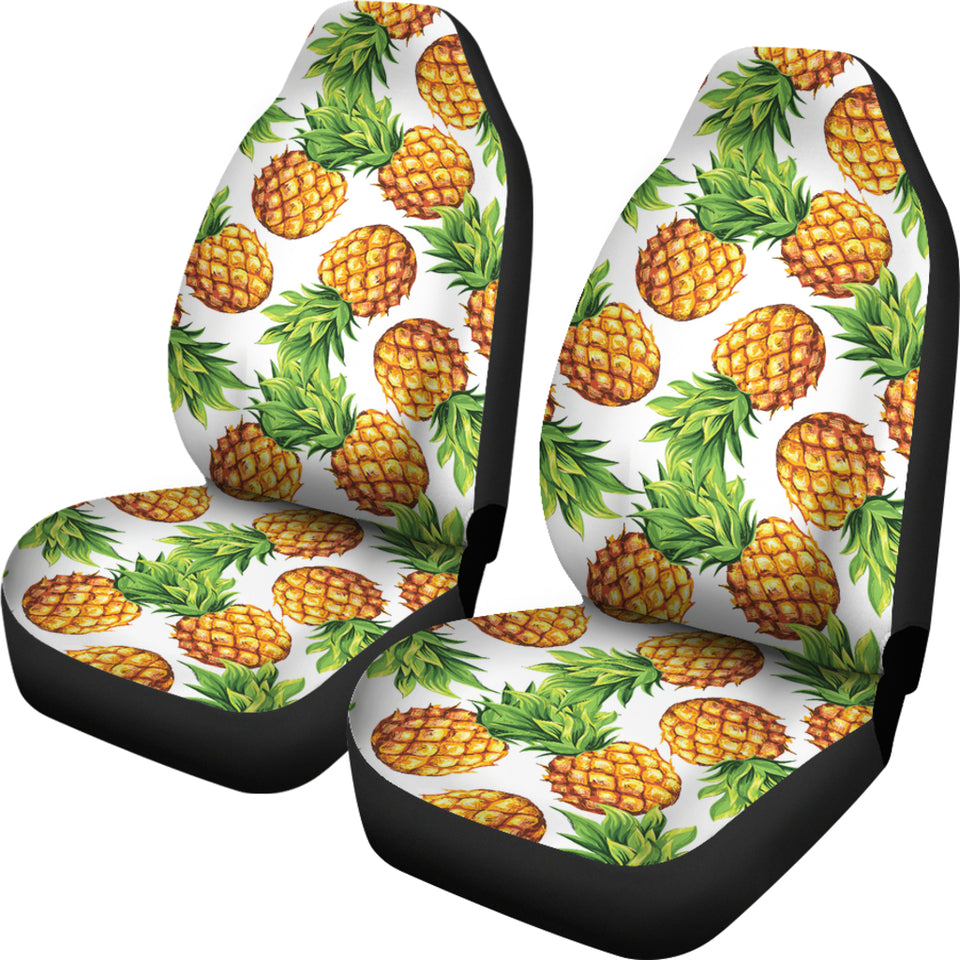 Pineapples Design Pattern  Universal Fit Car Seat Covers