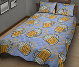 Beer pattern Quilt Bed Set