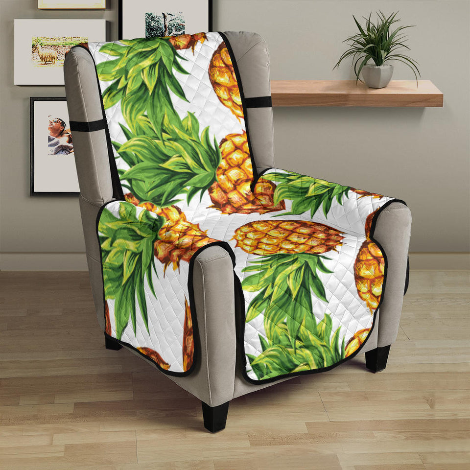 Pineapples design pattern Chair Cover Protector