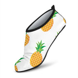 Pineapples Pattern Aqua Shoes