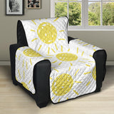 hand drawn sun pattern Recliner Cover Protector