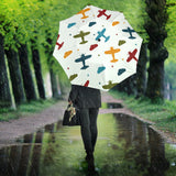 Airplane Star Cloud Colorful Umbrella