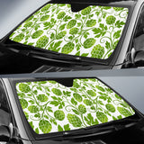 Hop Design Pattern Car Sun Shade