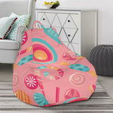 Colorful Candy Pattern Bean Bag Cover