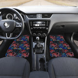 Octopus Sea Wave Tropical Fishe Pattern Front And Back Car Mats