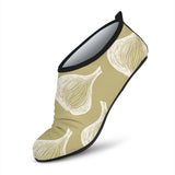 Garlic Design Pattern Aqua Shoes