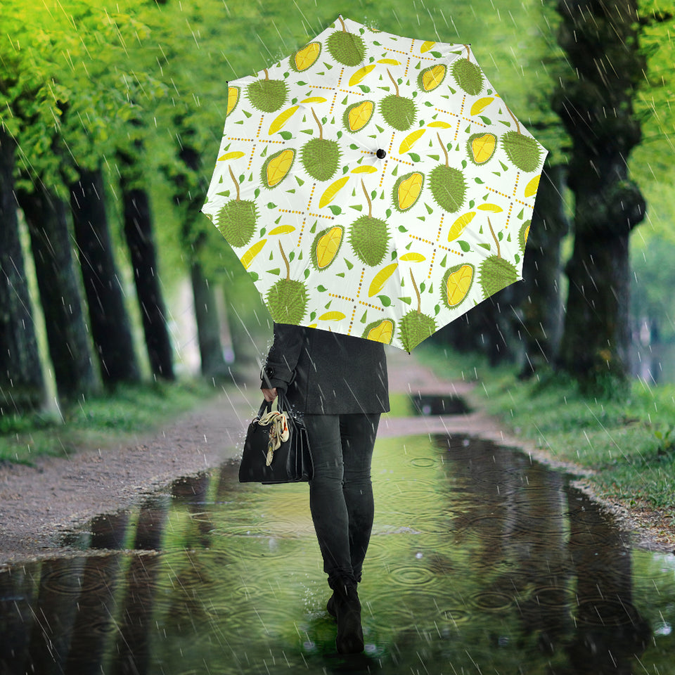 Durian Pattern Background Umbrella