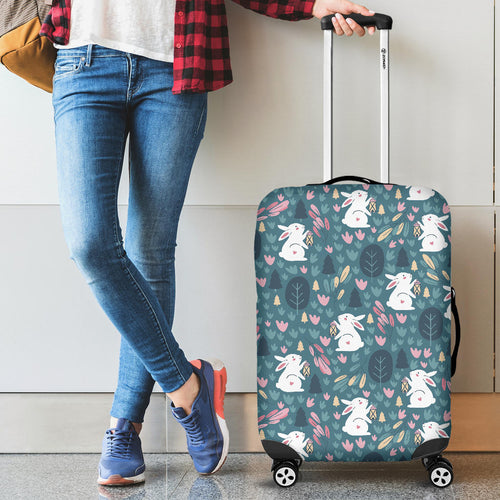 Cute Rabbit Pattern Cabin Suitcases Luggages