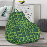Crocodile Skin Printed Bean Bag Cover