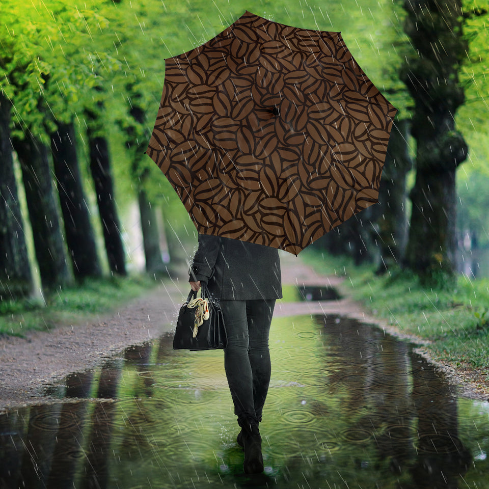 Coffee Bean Pattern Umbrella