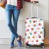 Cake Cupcake Design Pattern Cabin Suitcases Luggages