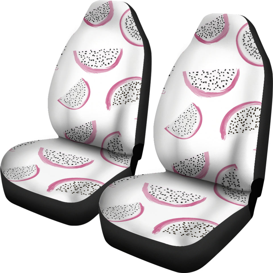 Dragon Fruit Pattern Universal Fit Car Seat Covers