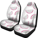 Dragon Fruit Pattern Universal Fit Car Seat Covers