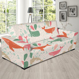 Cute Whale Pattern Sofa Slipcover