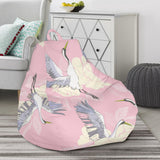 Japanese Crane Rose Pattern Bean Bag Cover