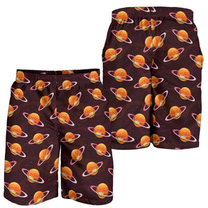 Hamburger Pattern Print Design 05 Men Shorts