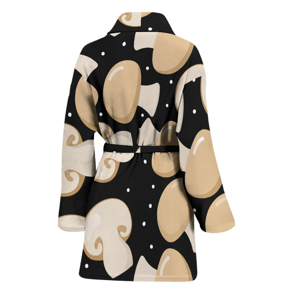 Champignon Mushroom Pattern Women'S Bathrobe