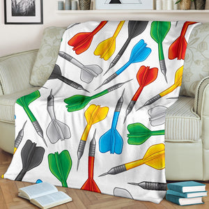 Darts Pattern Print Design 03 Premium Blanket