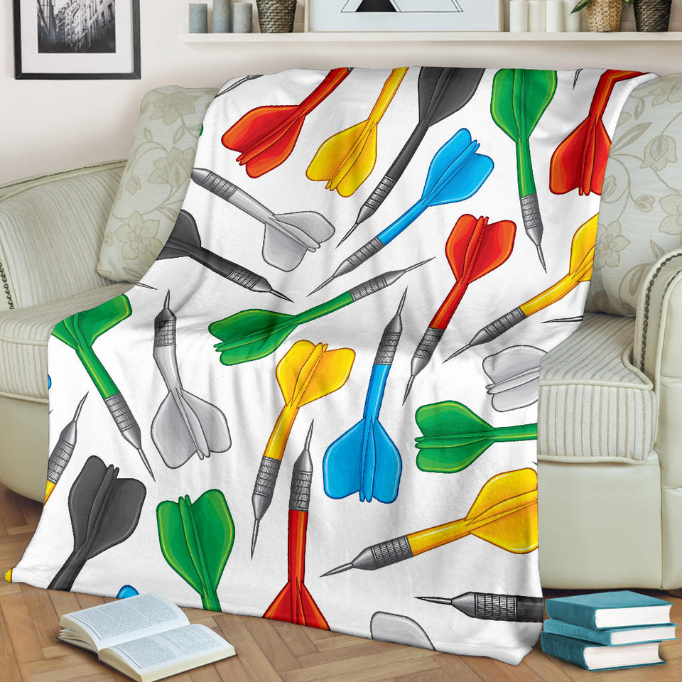 Darts Pattern Print Design 03 Premium Blanket