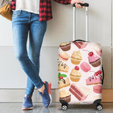Cake Cupcake Sweets Pattern Cabin Suitcases Luggages