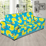 Duck Toy Pattern Print Design 04 Sofa Slipcover