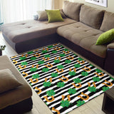 Horseshoes Pattern Print Design 01 Area Rug
