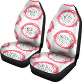 Hand Drawn Dragon Fruit Universal Fit Car Seat Covers