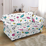 Candy Design Pattern Loveseat Couch Slipcover