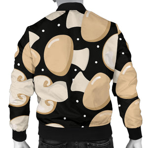 Champignon Mushroom Pattern Men'S Bomber Jacket