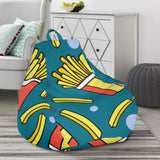 French Fries Red Paper Box Pattern Bean Bag Cover