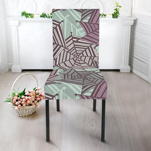 Spider Web Cobweb Design Color Pattern Dining Chair Slipcover