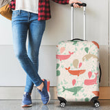 Cute Whale Pattern Cabin Suitcases Luggages