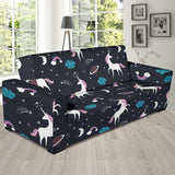 Unicorn Rainbows Moon Clound Star Pattern Sofa Slipcover