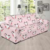 Cute Goat Pattern Sofa Slipcover