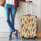 Colorful Ice Cream Pattern Cabin Suitcases Luggages