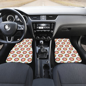 Darts Pattern Print Design 04 Front Car Mats