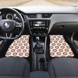 Darts Pattern Print Design 04 Front Car Mats