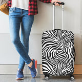 Zebra Skin Pattern Cabin Suitcases Luggages