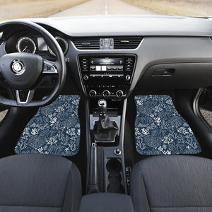 Coral Reef Pattern Print Design 05 Front Car Mats