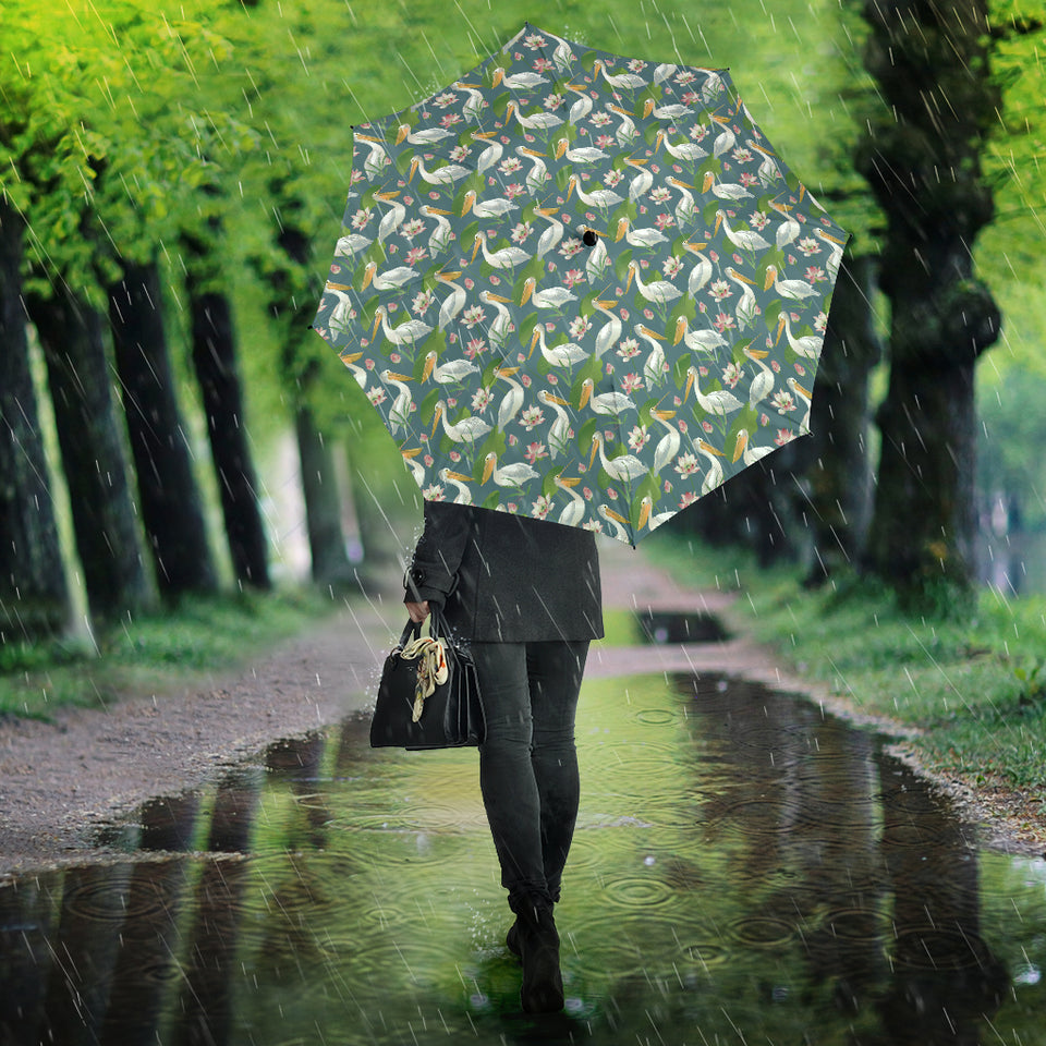 Pelican Pattern Print Design 04 Umbrella