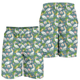 Pelican Pattern Print Design 04 Men Shorts