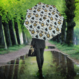 Lion Pattern Print Design 05 Umbrella