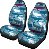 Whale Design Pattern  Universal Fit Car Seat Covers