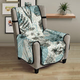 Dragonfly Butterfly Plants insect flower vintage style pattern Chair Cover Protector