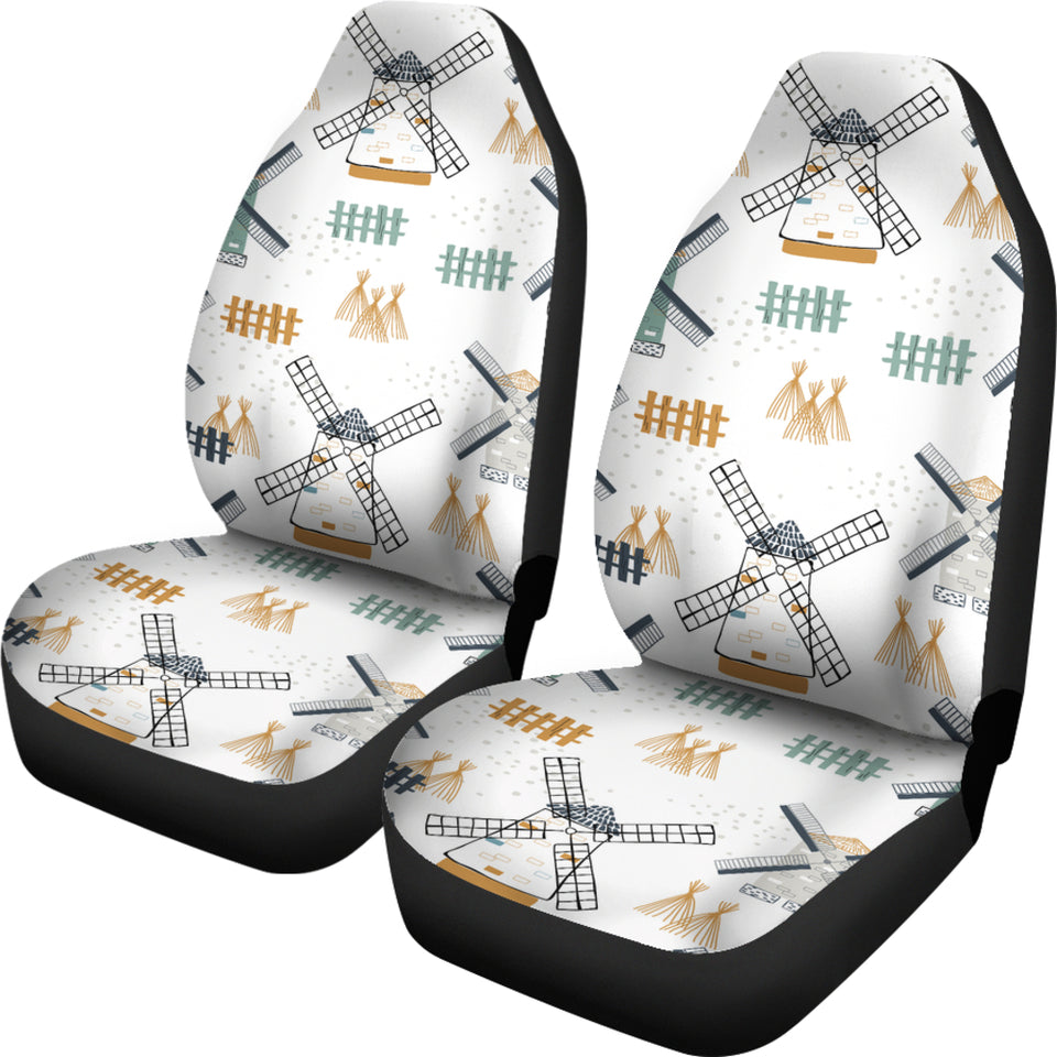 Windmill Pattern  Universal Fit Car Seat Covers